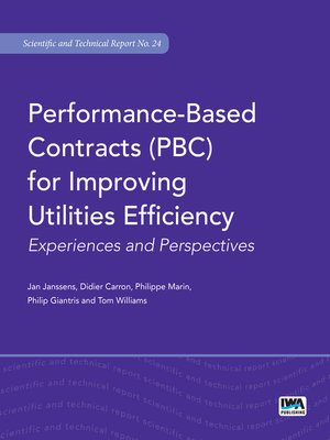 cover image of Performance-Based Contracts (PBC) for Improving Utilities Efficiency